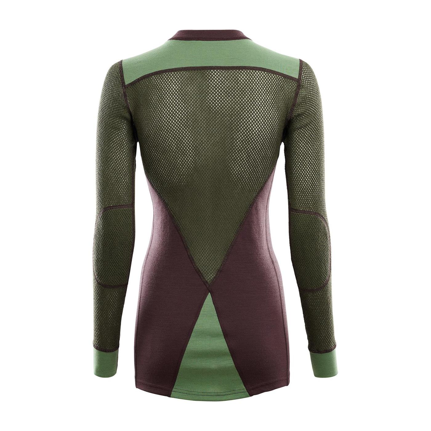 Aclima WoolNet Hybrid Crew Neck Shirt, Dame