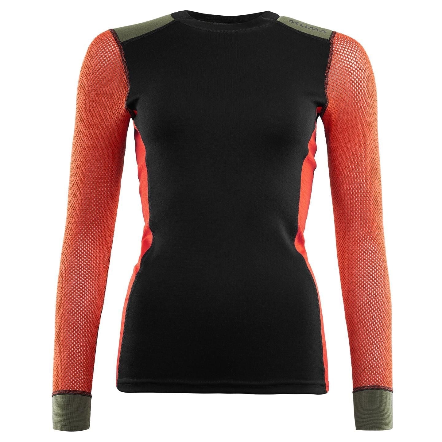 Aclima WoolNet Hybrid Crew Neck Shirt, Women's