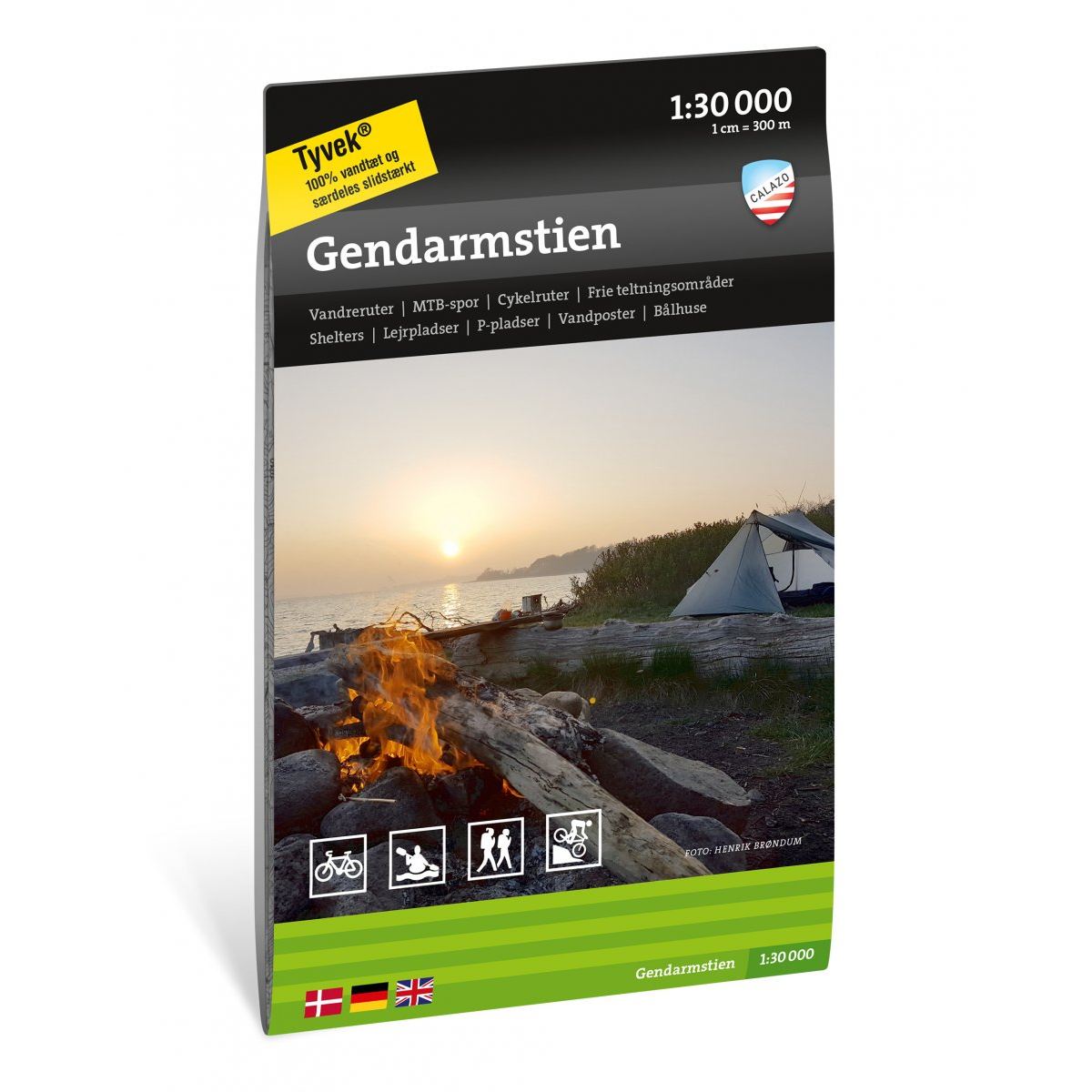 Calazo Kort Gendarmstien 1:30.000