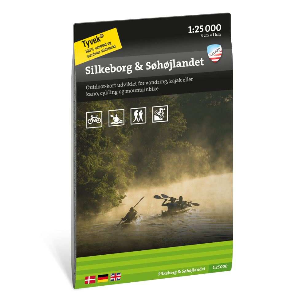 Calazo Kort Silkeborg & Søhøjlandet 1:25.000