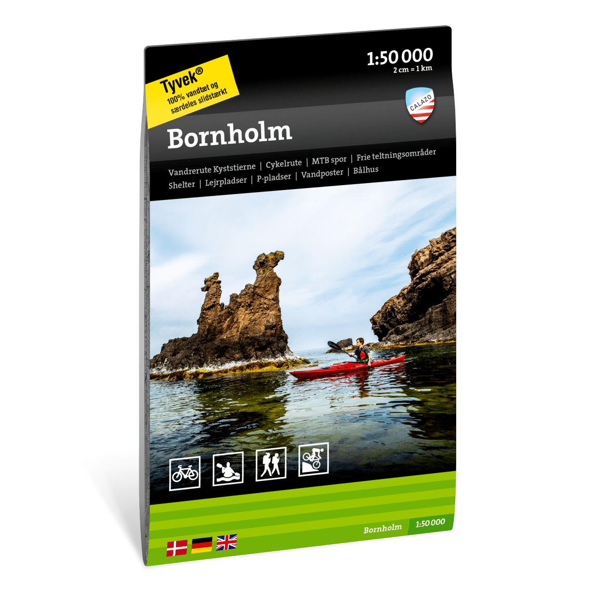 Calazo Kort Bornholm 1:50.000