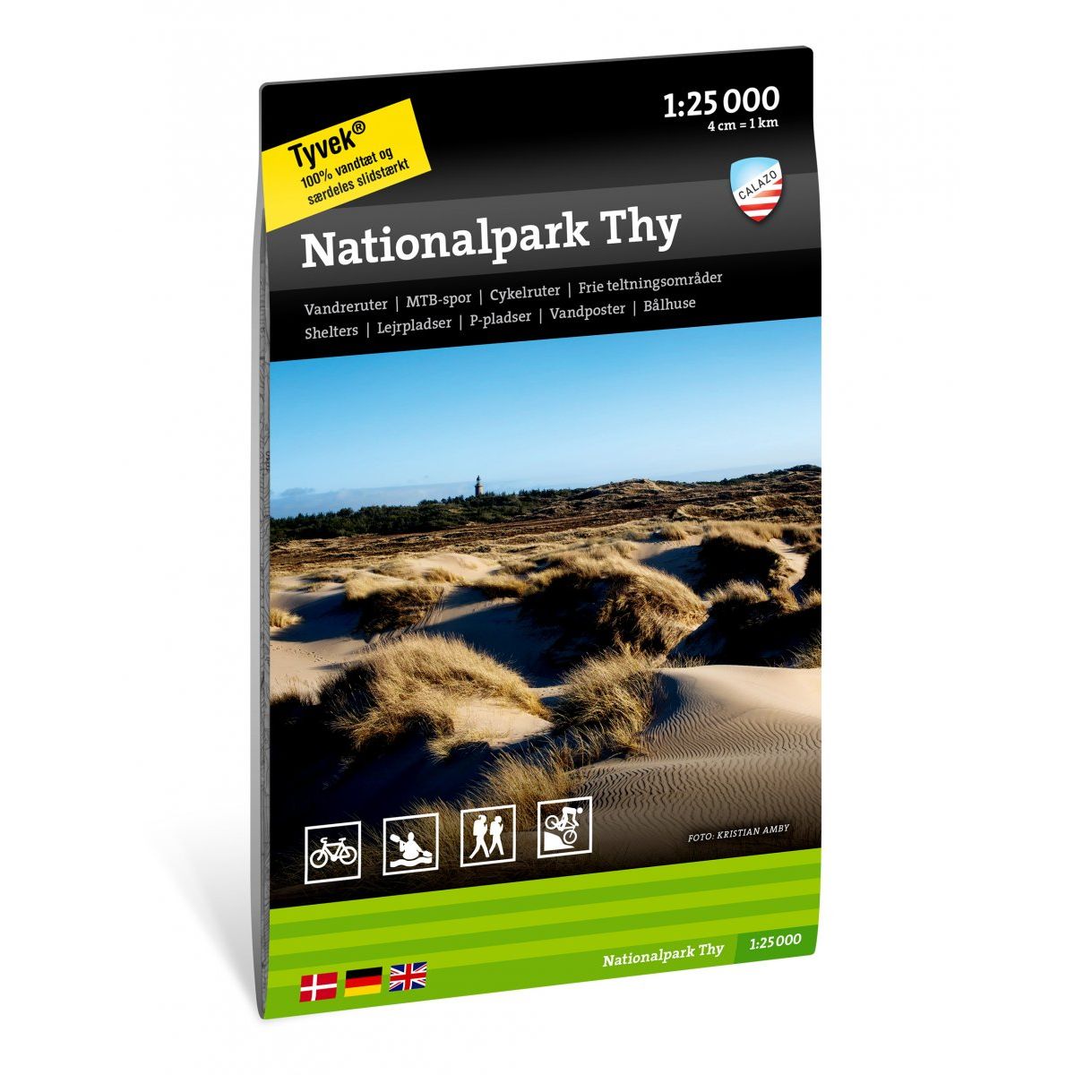 Calazo Kort Nationalpark Thy 1:25.000