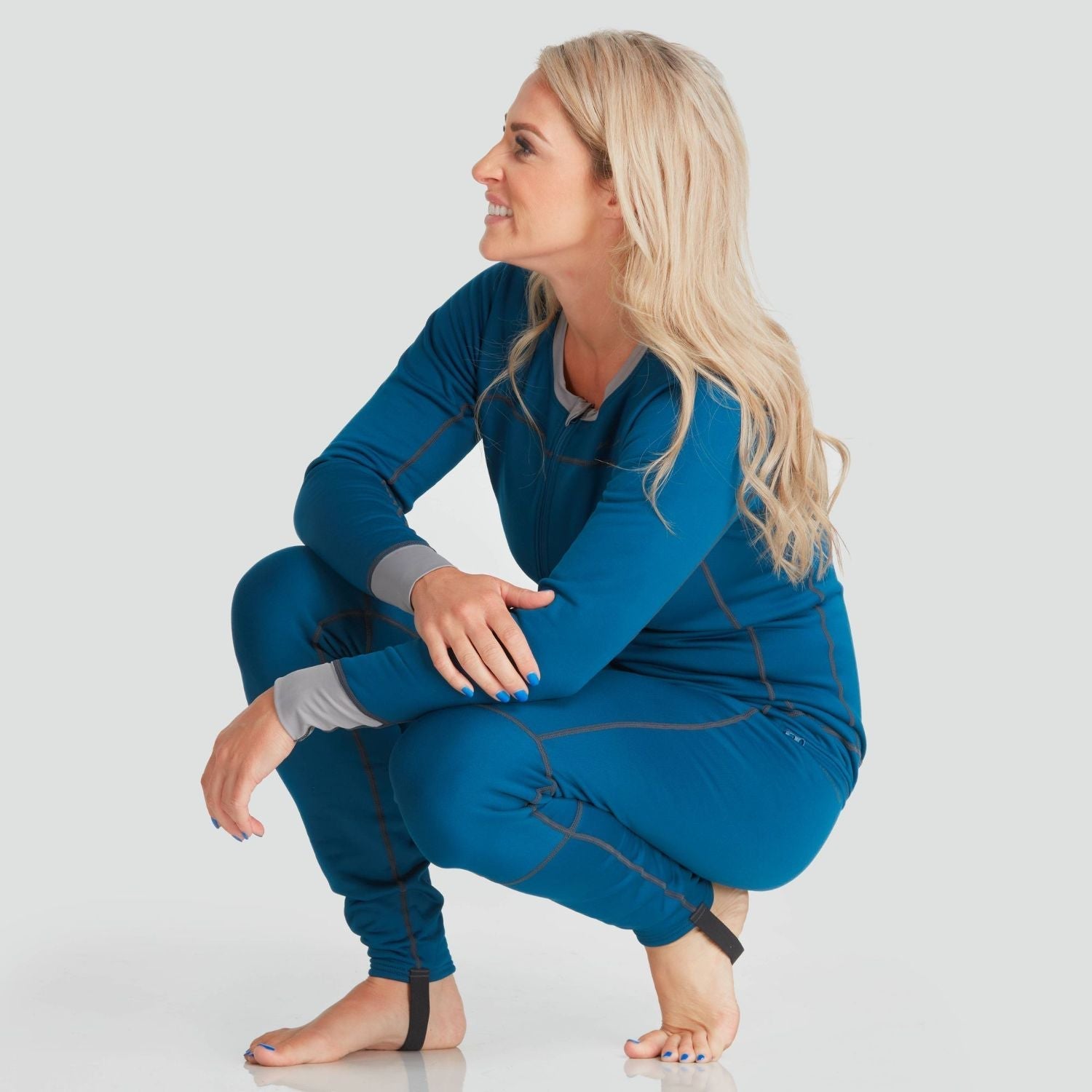 NRS Expedition Weight Union Suit, Dame