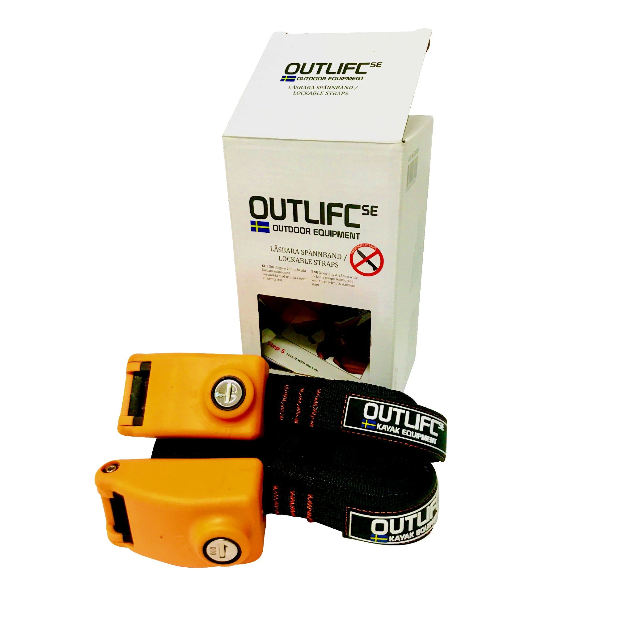 Outlife Lockable Straps (Låsbare Spændestropper)
