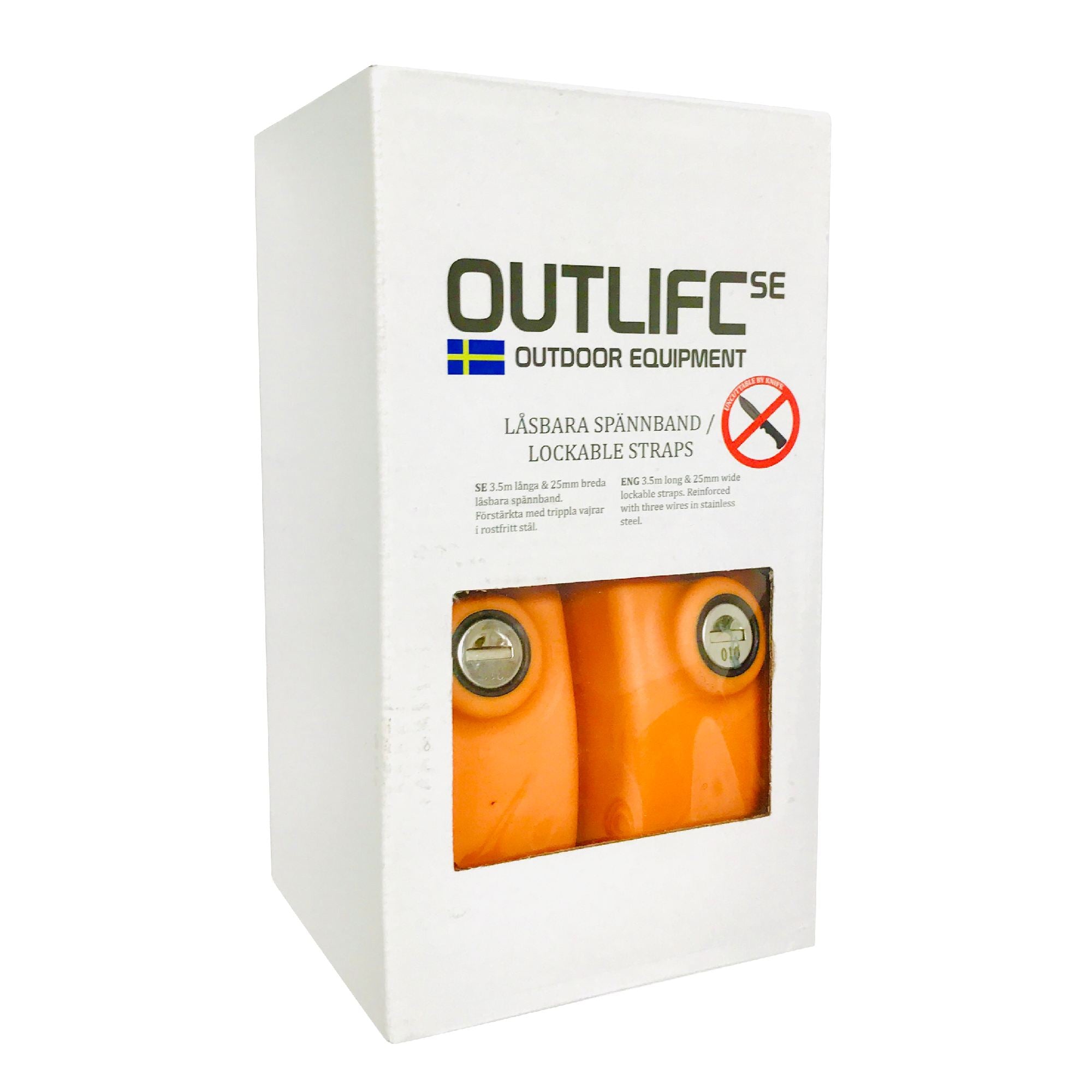 Outlife Lockable Straps (Låsbare Spændestropper)