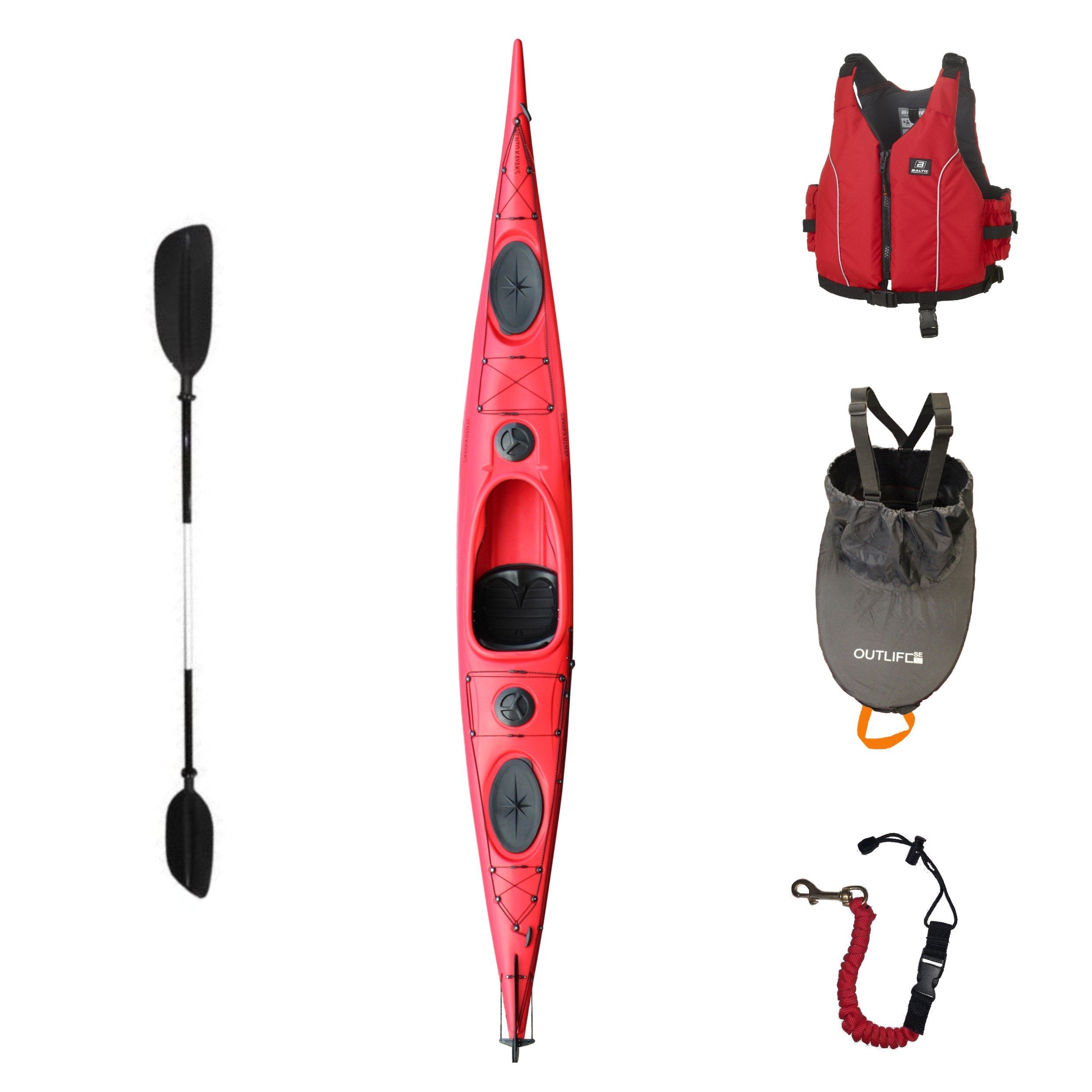 Kajakpakke Vento Arc 4.9