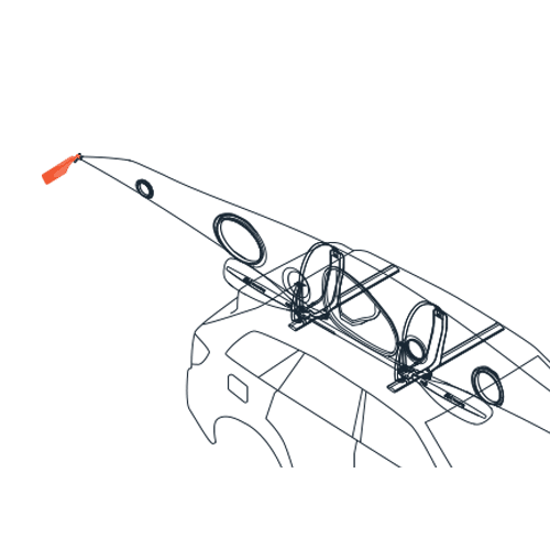 Kajaksport Transportflag
