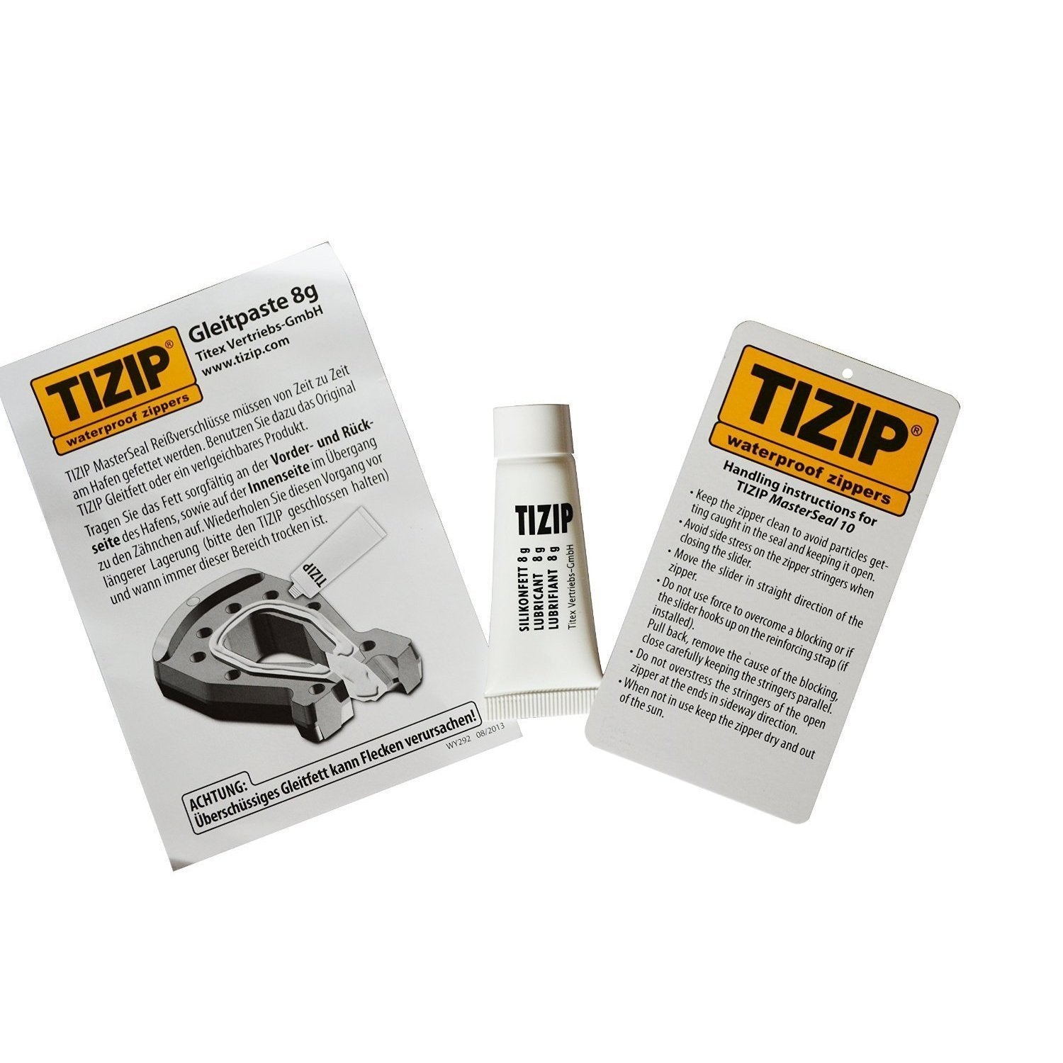 Ti-Zip Lubricant til Tørdragtlynlås