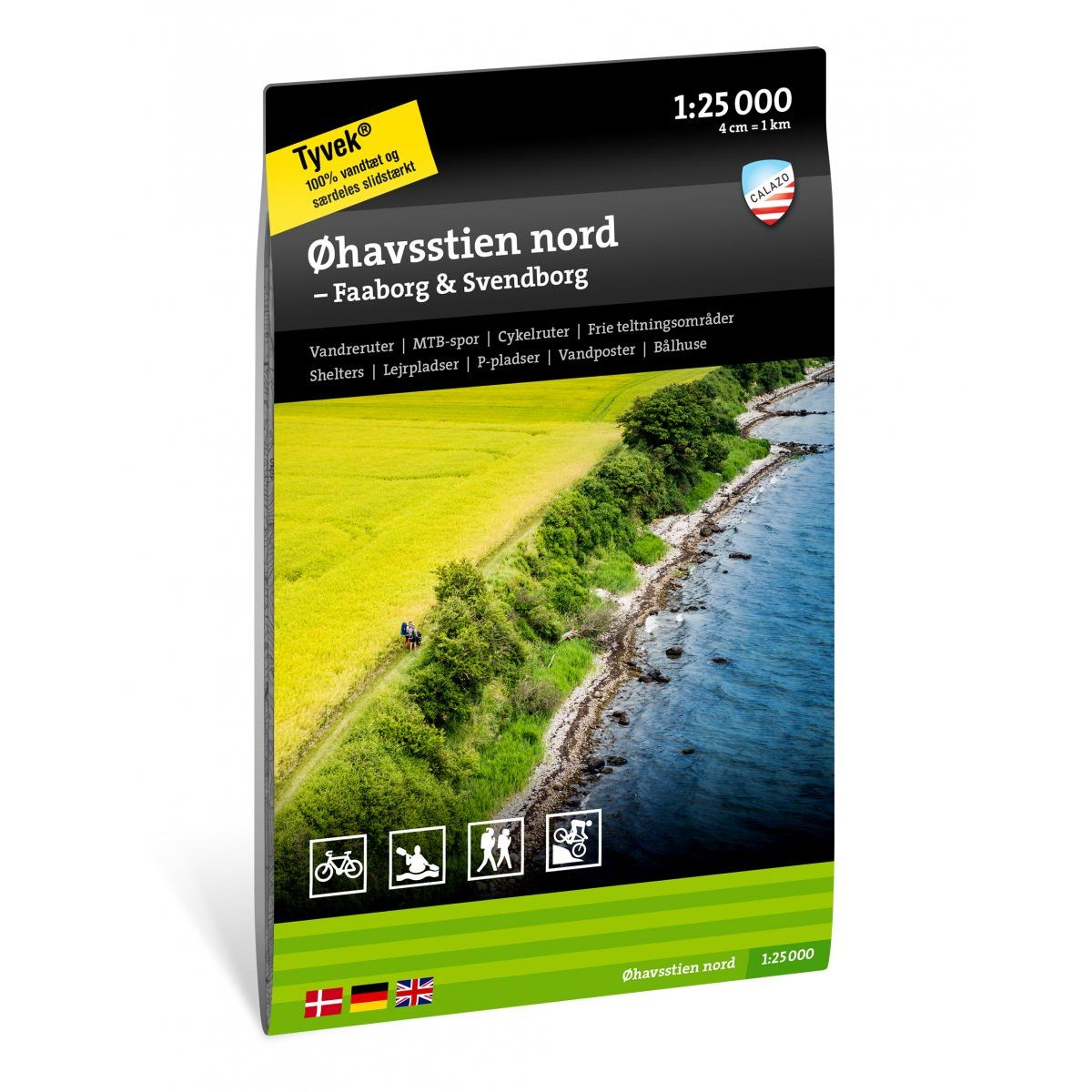 Køb Calazo Kort Øhavsstien nord – Faaborg & Svendborg | Paddlespot.dk