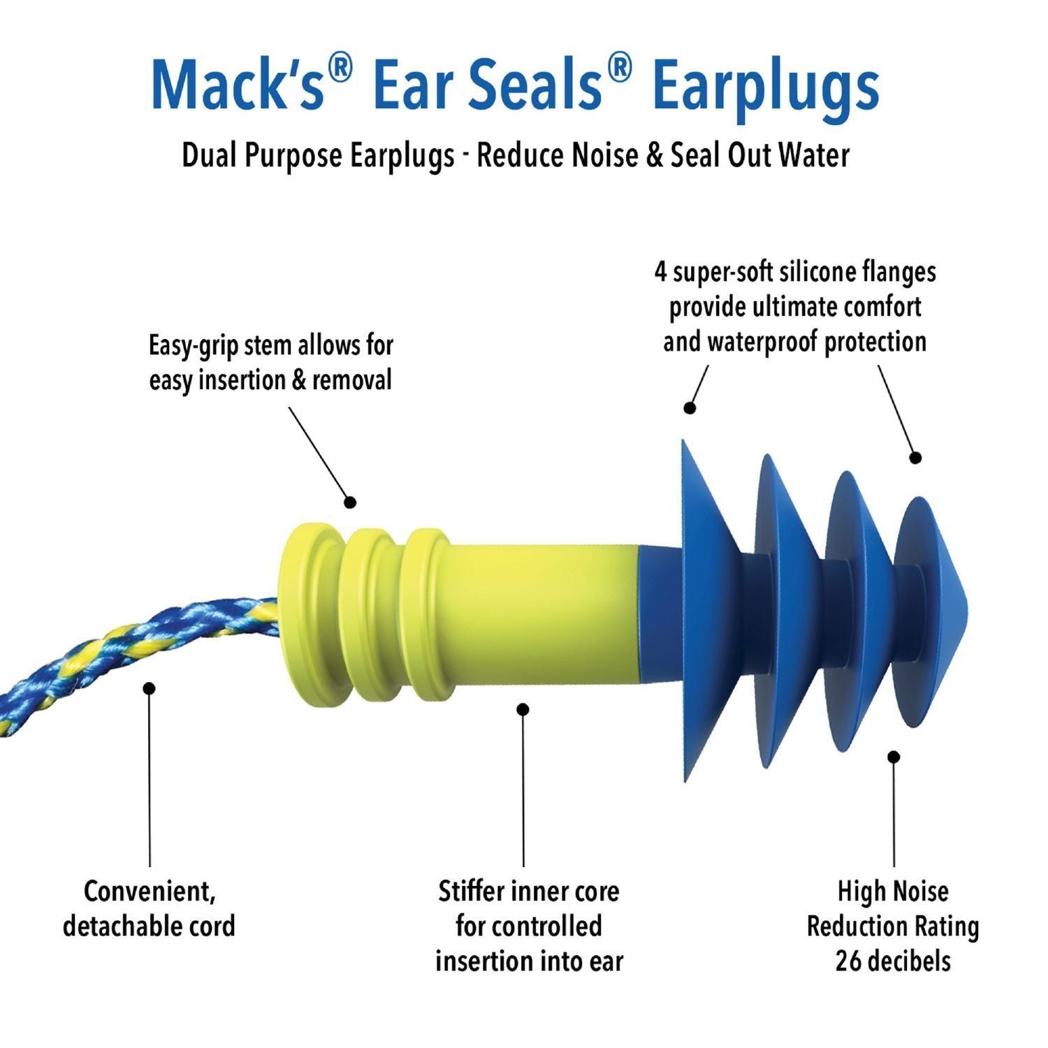 NRS Mack's Ear Seals Ørepropper