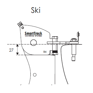 SmartTrack Ski Rorhus